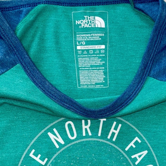 The North Face Women’s Raglan Long Sleeve Tee – CA USA Graphic – Size XL - Picture 6 of 12